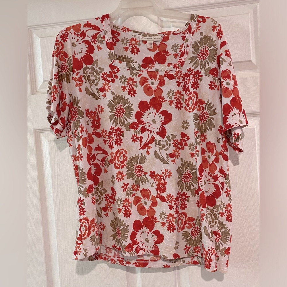 JM Collection Woman top size 1X.